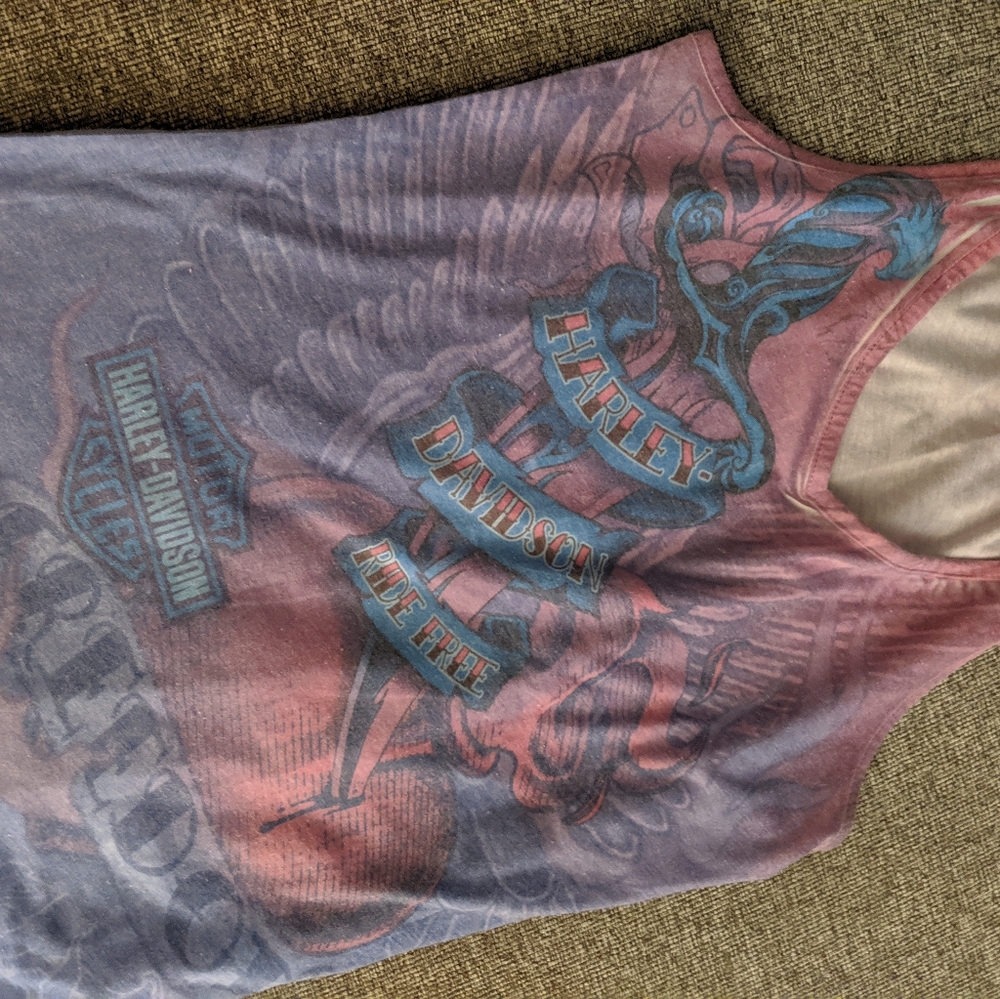 Harley Davidson tank